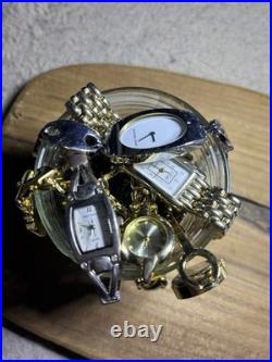 Lot bijoux anciens, vintage Montre