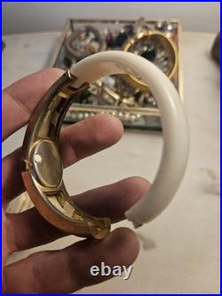 Lot bijoux anciens vintage & modernes + montres mécaniques argent fantaisie