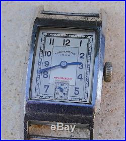 Lot de 3 montres anciennes Doxa, Iaxa Chronomètre, Nobris
