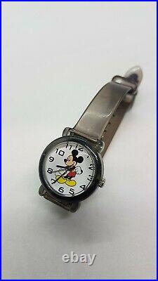MICKEY MOUSE LORUS montre vintage, rare old LORUS par Seiko Disney Watch Gold Tone
