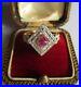 Magnifique-bague-ancienne-pierre-rose-72-diamants-Or-18-carats-platine-3-9g-01-bxc