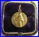 Medaille-ancienne-Art-Deco-Sainte-colombes-or-massif-18-carats-French-charm-750-01-clc
