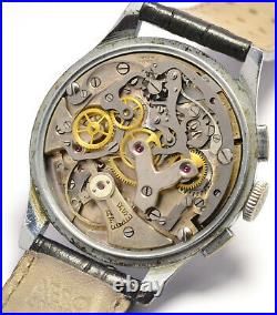 Montre Ancienne Chronographe Breitling 760 Venus 175 1950 Vintage Chronograph