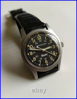 Montre Ancienne Mécanique Hamilton Khaki. Old Watch. Vintage. Military