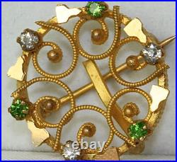 Montre Ancienne Victorienne Pin Chatelaine