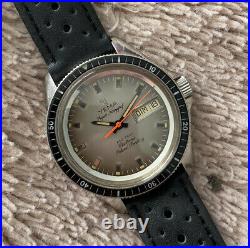 Montre Ancienne Vintage Watch Horlogerie Yema Super Navygraf 660 Feet Electronic