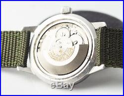 Montre Ancienne Zodiac Aerospace Gmt Vintage Vietnam War Military Watch