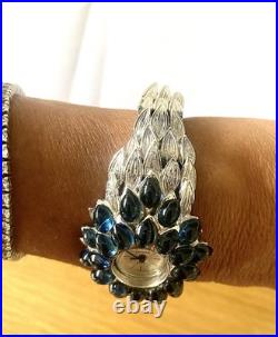 Montre Bracelet Carven 471 Vintage Acier Bijoux Couture jewelry Watch Ancien