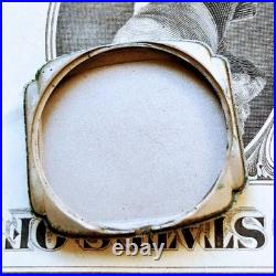 Montre-Bracelet Homme Ancienne Bulova Remontage Main 15 Bijou Plaqué Or