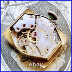 Montre-Bracelet Homme Bulova Ancienne Remontage Main Années 1940 15 Bijou
