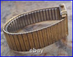 Montre-Bracelet Vintage Seiko Numérique Analogique Double Heure H449-5030 Rare Alarme Or