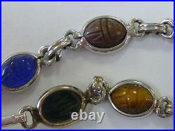Montre Bracelet Vintage Telix 21 Bijoux Avec Pierres Polies