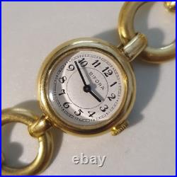 Montre Femme'Bifora' Bijou Ancienne'Corde' Nonna's Gold Watch 1959