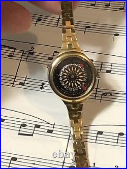 Montre Femme Vintage Ernest Borel Kaleidoscope = Course