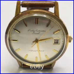 Montre Homme Orient Ancienne Calendrier Porte-Bonheur 17 Bijoux Remontage