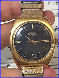 Montre Homme Vintage Ernest Borel Automatique = Course