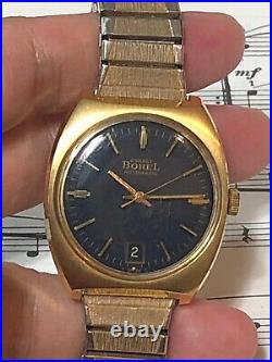 Montre Homme Vintage Ernest Borel Automatique = Course