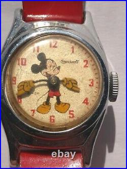 Montre Mickey Mouse Vintage avec étiquette de prix originale attachée