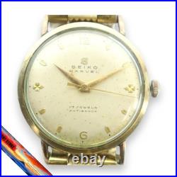 Montre Seiko Marvel 14010 Vintage Ancienne Remontage Manuel 17 Bijoux