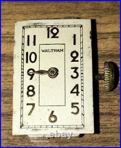 Montre Vintage Waltham 17 Jewel Mouvement 28651489 Numéro de Série