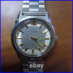 Montre à remontage manuel ORIENT 17 bijoux argent montre ancienne vintage