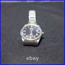 Montre ancienne CITIZEN Auto Dater 25 bijoux para eau 40 m années 60 vintage