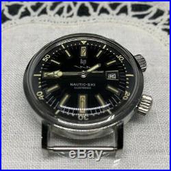 Montre ancienne LIP NAUTIC-SKI Electronic Super Compressor Vintage diver watch