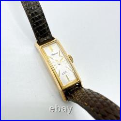 Montre ancienne Lady Seiko 19 bijoux remontage manuel modèle 153200 ton or