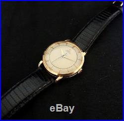 Montre ancienne OMEGA automatic 2643 bumper or 18K textured dial nos fonctionne