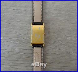 Montre ancienne ROYCE quartz type reverso montre réversible vintage watch
