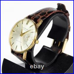 Montre ancienne SEIKO Chronos Selfdater 21 bijoux plaqué or Japon pièces déta