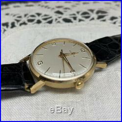 Montre ancienne ZENITH 1950 Cal 106-50-6 Or 18k 750 Vintage Gold Swiss watch