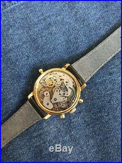 Montre ancienne chronographe SAVONA valjoux 7734 moonphase good condition