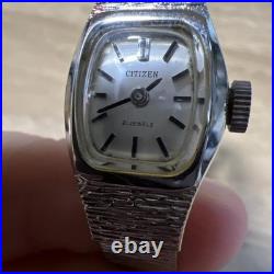 Montre ancienne femme CITIZEN 21 bijoux à remontage manuel WGP vintage 1971