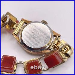 Montre ancienne femme SEIKO Chorus Calendar remontage manuel 21 bijoux