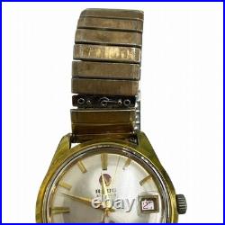 Montre ancienne vintage RADO 11674 cheval d'or AT 30 bijoux date calendrier