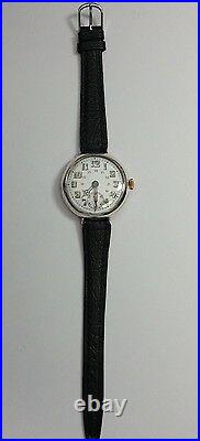 Montre-bracelet suisse antique vers 1920 argent entretenue