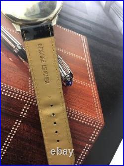 Montre-bracelet vintage DOXA émail suisse ANCIENNE acier inoxydable luxe 57 mm