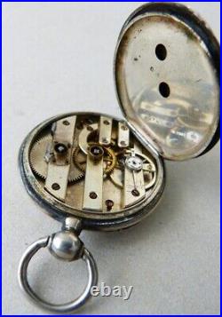 Montre de gousset ancienne vers 1900 remontoir à clé pocket watch