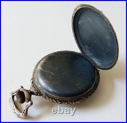 Montre de gousset poche Art Nouveau 1900 pocket watch ancien rugby sport