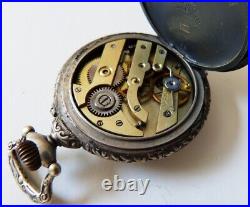 Montre de gousset poche Art Nouveau 1900 pocket watch ancien rugby sport