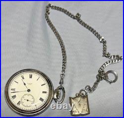 Montre de poche Elgin à remontage manuel 17 bijoux ancienne années 1910