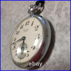 Montre de poche Seiko Precision à remontage manuel 15 bijoux ancien