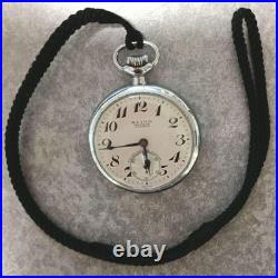 Montre de poche Seiko Precision à remontage manuel 15 bijoux ancien