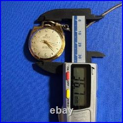 Montre de poche Seiko UNIQUE à remontage manuel 15 bijoux dos squelette ancien