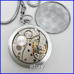 Montre de poche à remontage manuel ESTONIE 18 bijoux ancien sous-cadran Molnija