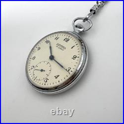 Montre de poche à remontage manuel ESTONIE 18 bijoux ancien sous-cadran Molnija