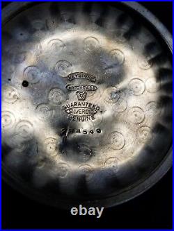 Montre de poche antique Elgin Sivertoid 15 bijoux
