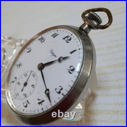 Montre de poche manuelle Citizen Shokosha 15 bijoux ancien sous-cadran 1924-1930