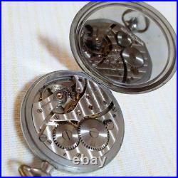 Montre de poche manuelle Citizen Shokosha 15 bijoux ancien sous-cadran 1924-1930